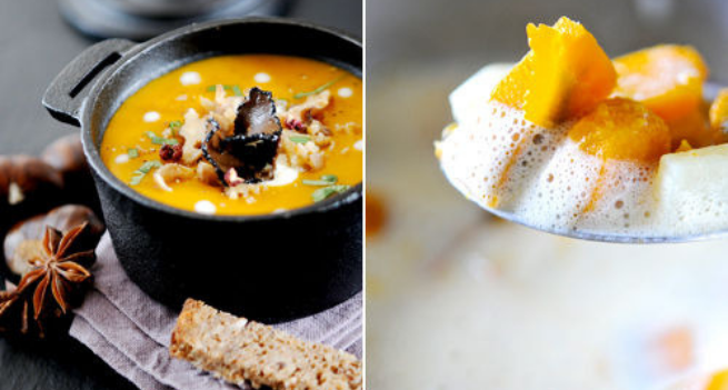  VELOUTE DE CALABAZA CON TRUFA